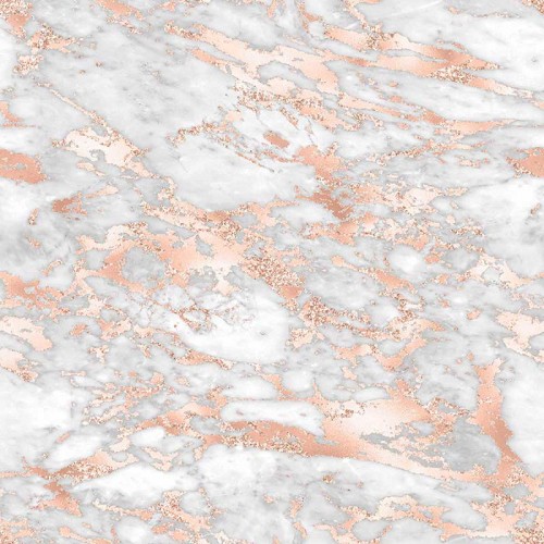 Szaro-brzoskwiniowo-brokatowy marmur