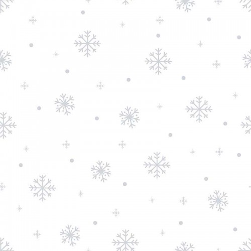 Szare śnieżynki na białym tle