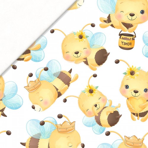 Uśmiechnięte pszczółki z garnuszkiem miodu