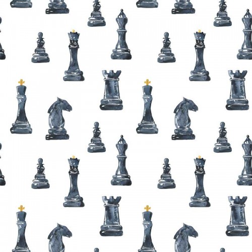 Czarne figury szachowe
