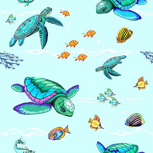 Żółwie w oceanie