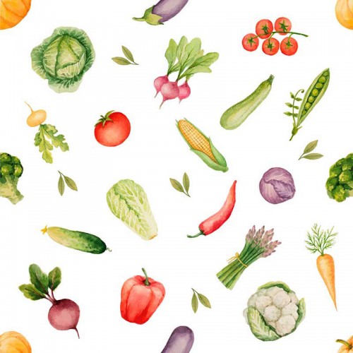 Zdrowe warzywa na białym tle