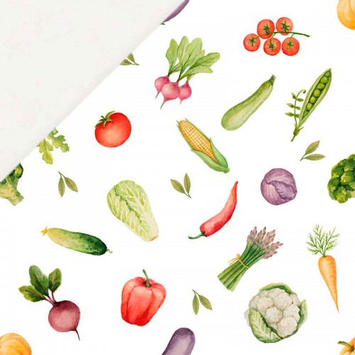 Zdrowe warzywa na białym tle