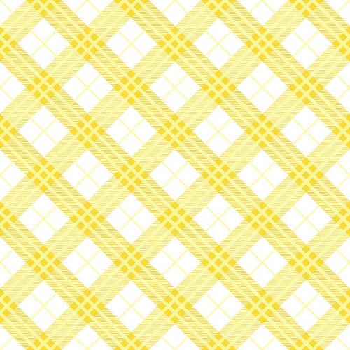 Żółto-biała krata