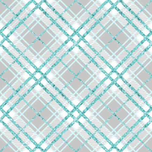 Seledynowo-szara krata