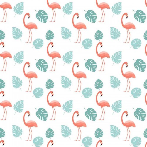 Flamingi i seledynowe...