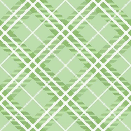 Biało-zielona krata