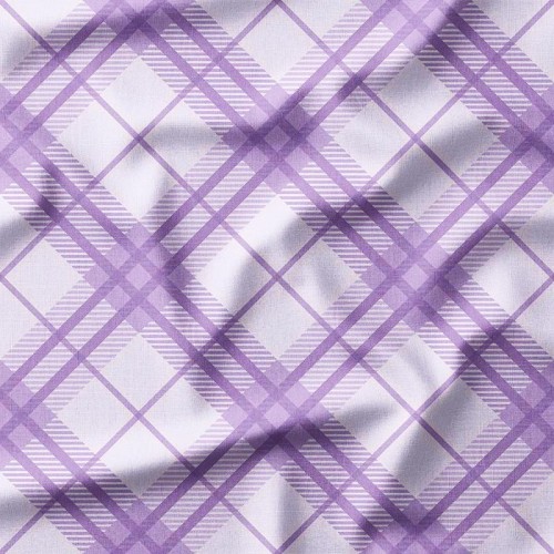 Fioletowo-wrzosowa krata