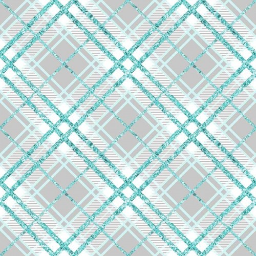 Seledynowo-szara krata
