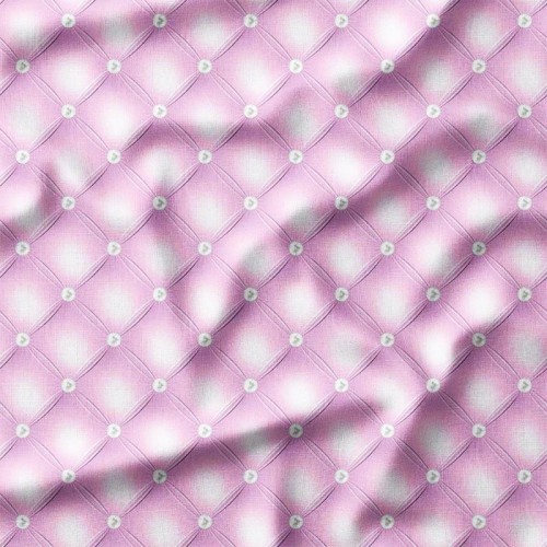 Pastelowo-różowe skórzane obicie