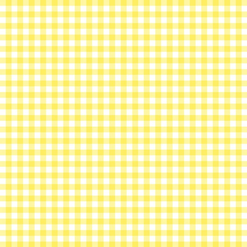 Pastelowa żółta kratka gingham