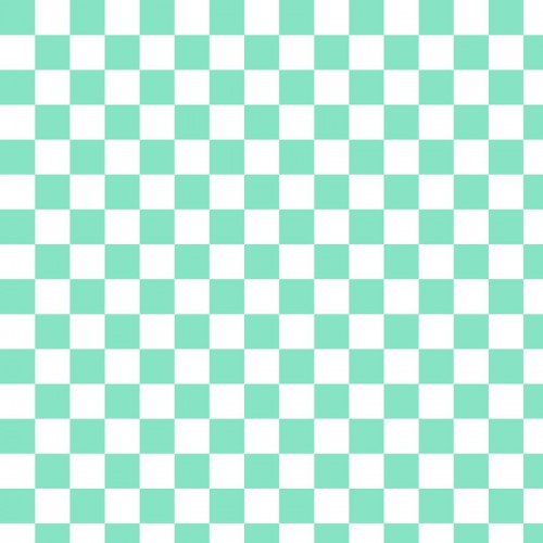 Pastelowa zielona szachownica