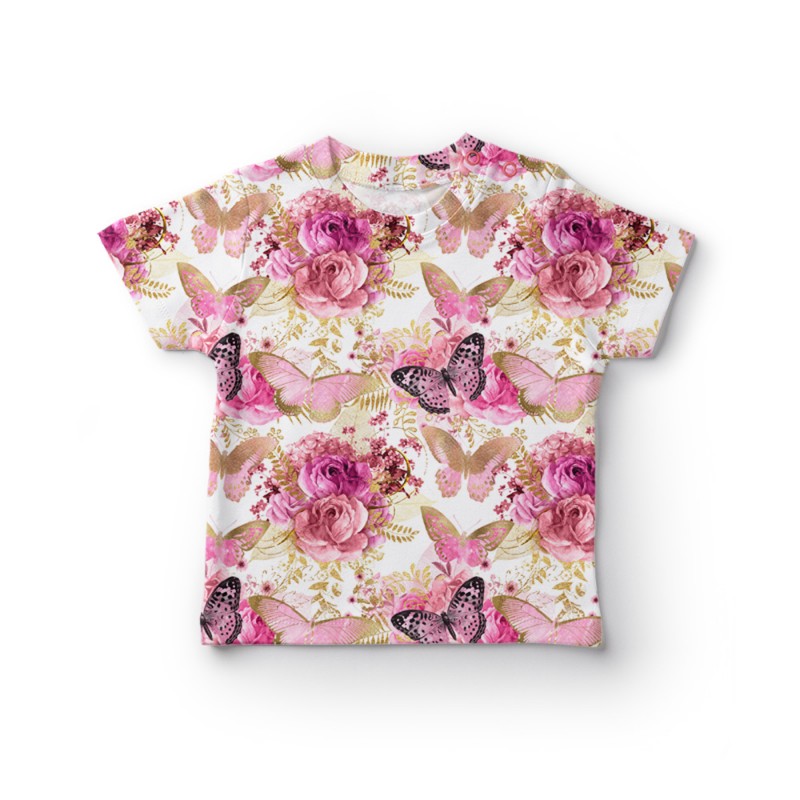 dzianina ułożona w fale