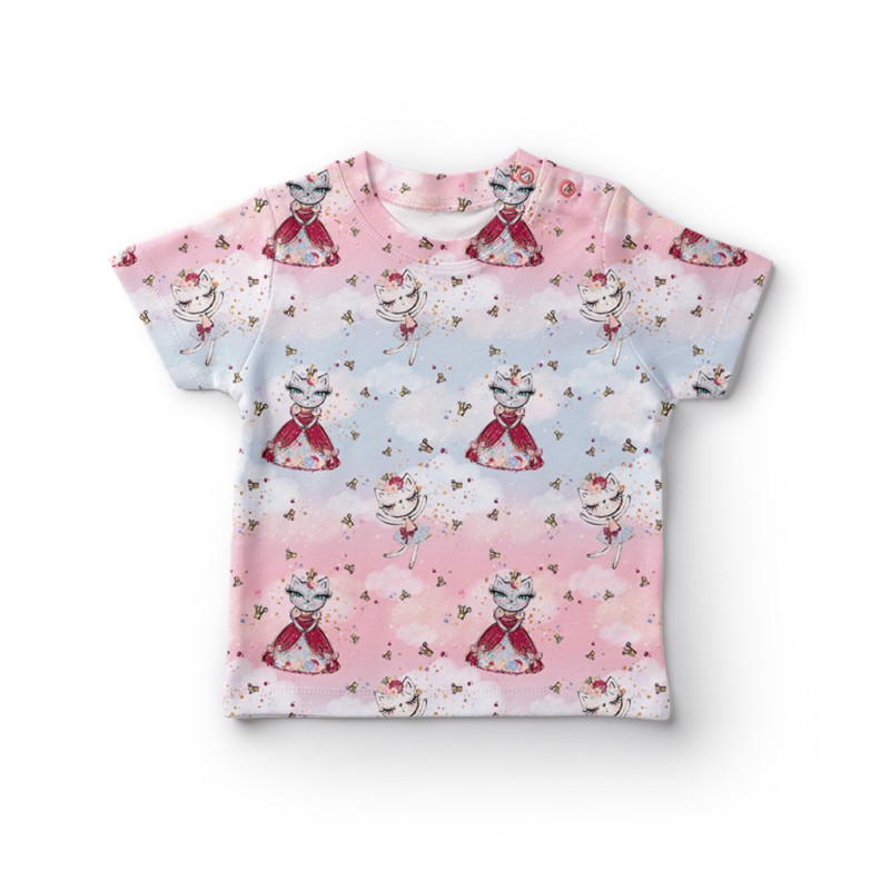 dzianina ułożona w fale
