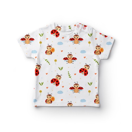 dzianina ułożona w fale
