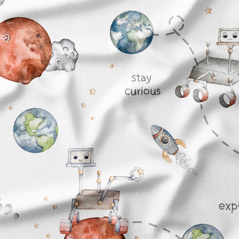 Łaziki i rakiety wśród planet – Oxford z nadrukiem