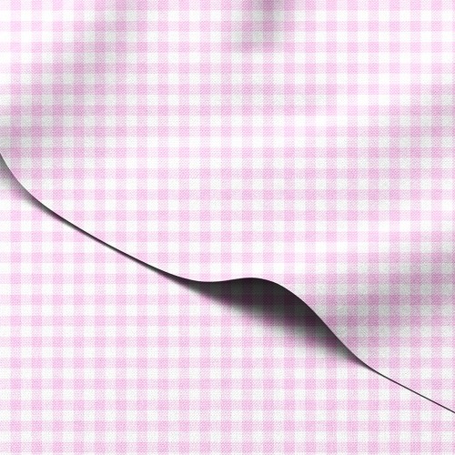 Tkanina wodoodporna Oxford Pastelowa jasnoróżowa kratka gingham – tkanina drukowana