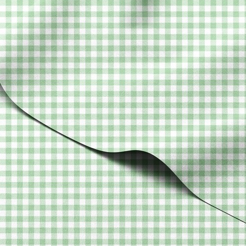 Tkanina wodoodporna Oxford Pastelowa szałwiowa kratka gingham – tkanina drukowana