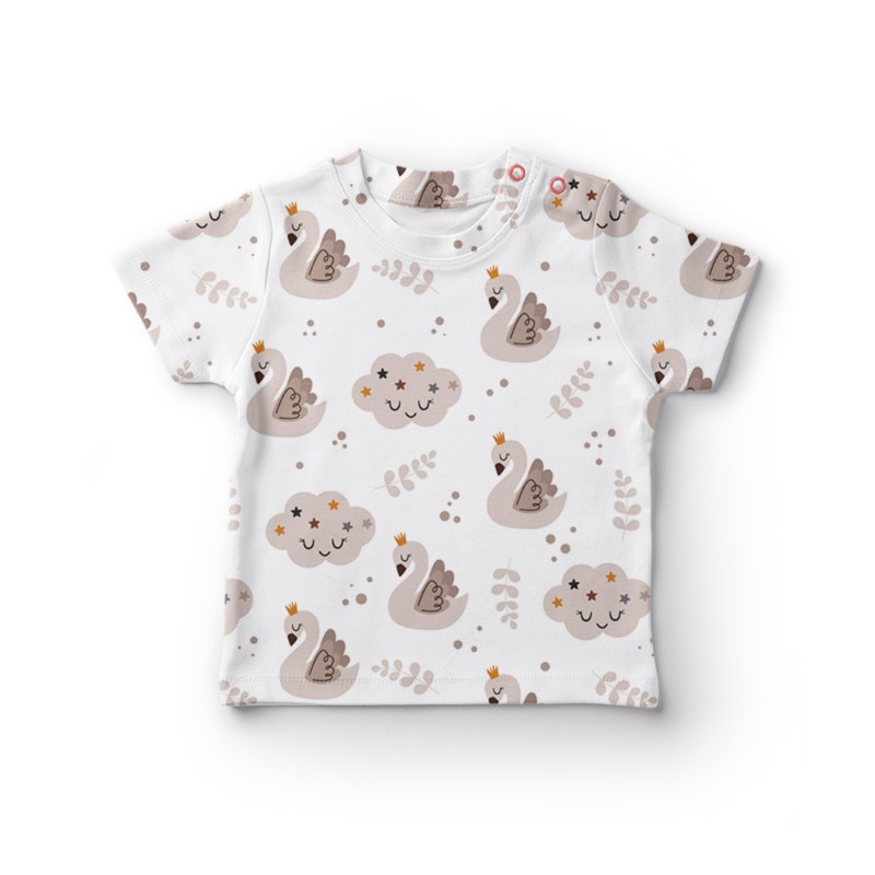 dzianina ułożona w fale