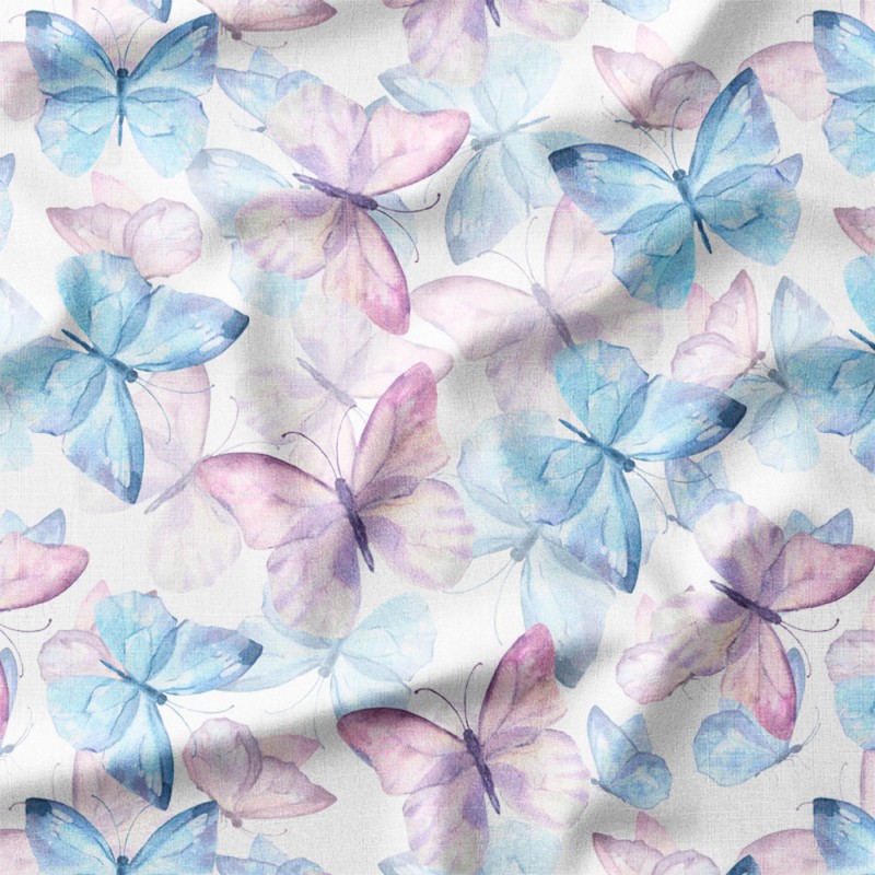 Motyle akwarela – dresówka z nadrukiem