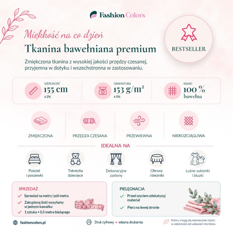 Choinki i śnieżynki na seledynowym tle