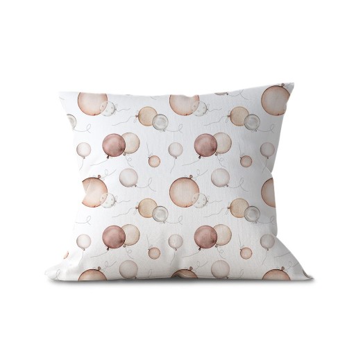 Akwarelowe balony w pudrowych odcieniach